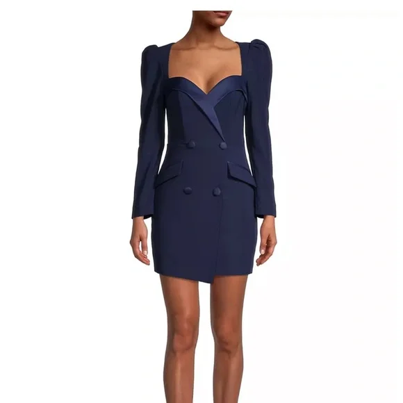lavish alice mini dress Lavish Alice Pleated Cape-Sleeve Bodycon Mini Dress
